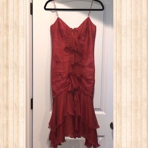Laundry coral beautiful special occasion dress